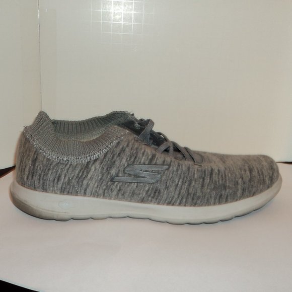 Skechers On The Go Women's Size 11 Athletic Sneakers Shoes Slip On Gray - Picture 3 of 8